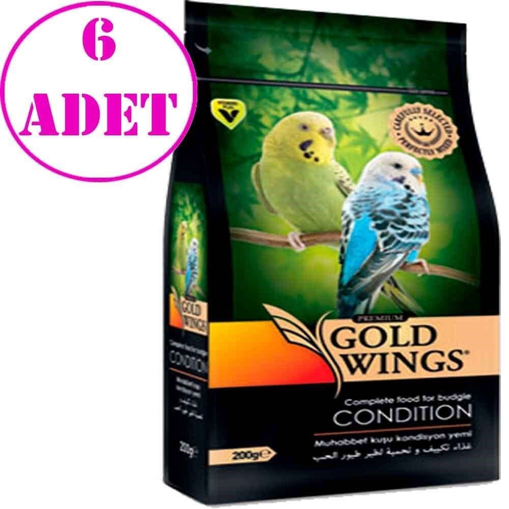 Gold Wings Premium Muhabbbet Kondisyon Yemi 200 Gr 6 AD