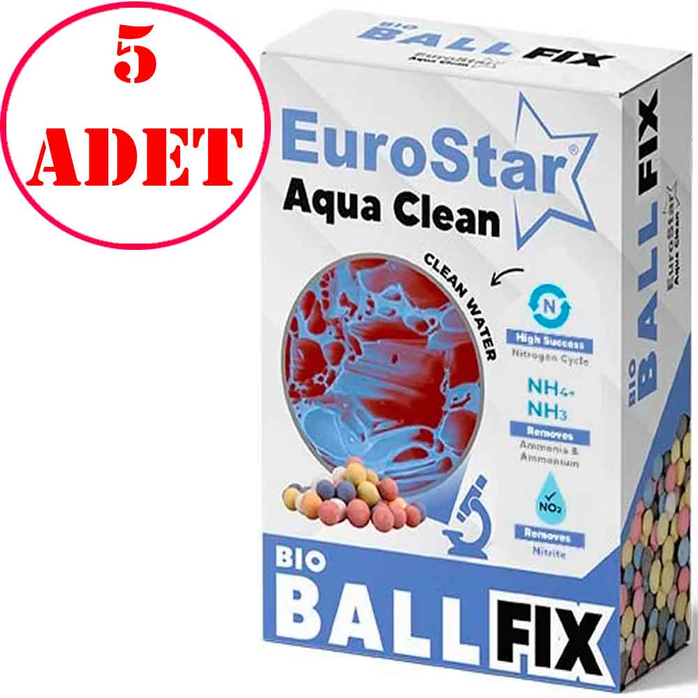 Eurostar Akvaryum Filtre Malzemesi Bio Ball Fix 500 Ml 5 AD