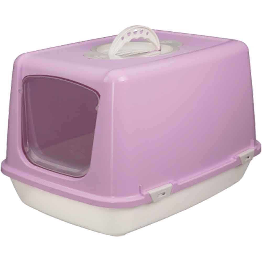 Amazon Kapalı Kedi Tuvaleti Lila