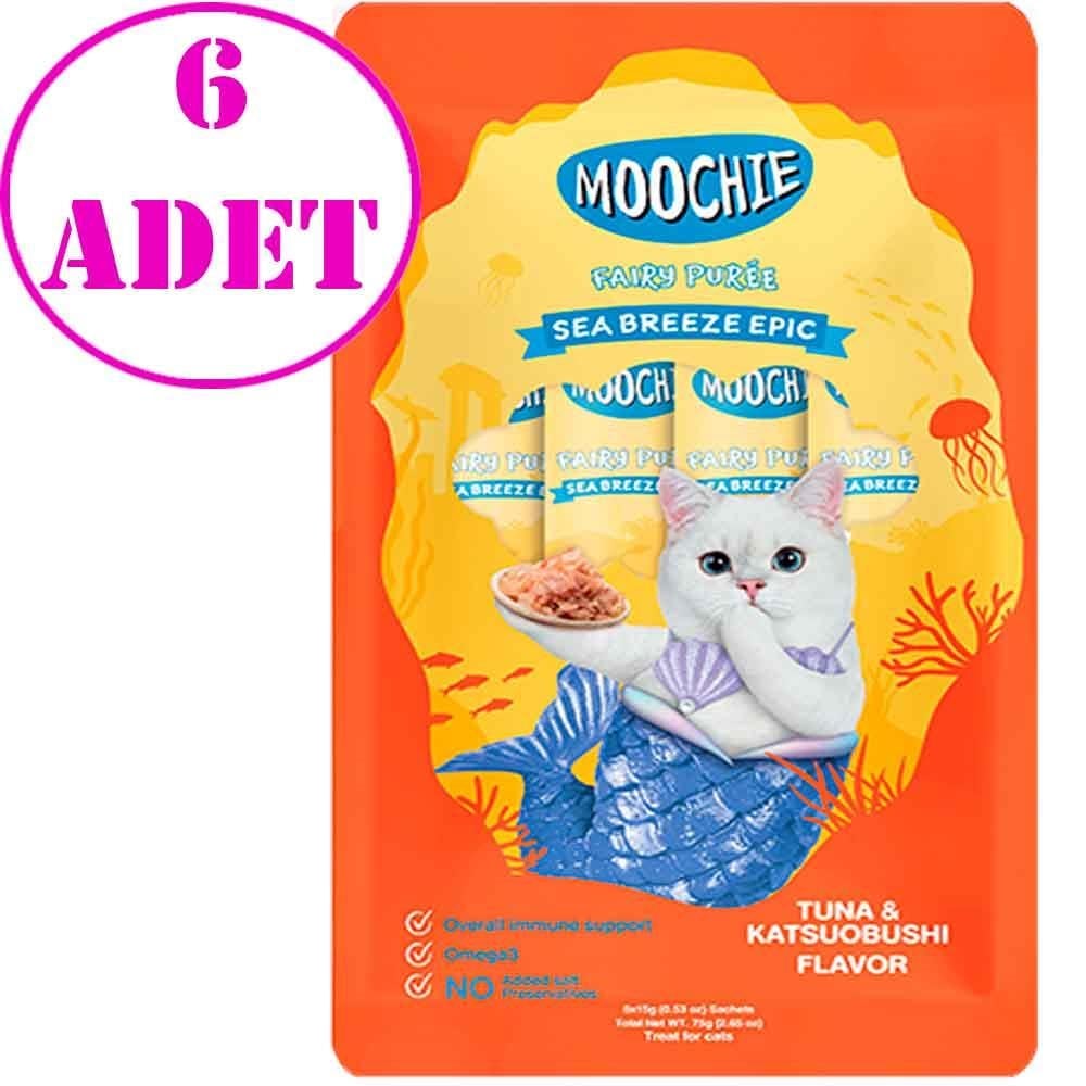 Moochie Sıvı Kedi Ödülü Ton Katsuobushi 5x15 Gr 6 AD