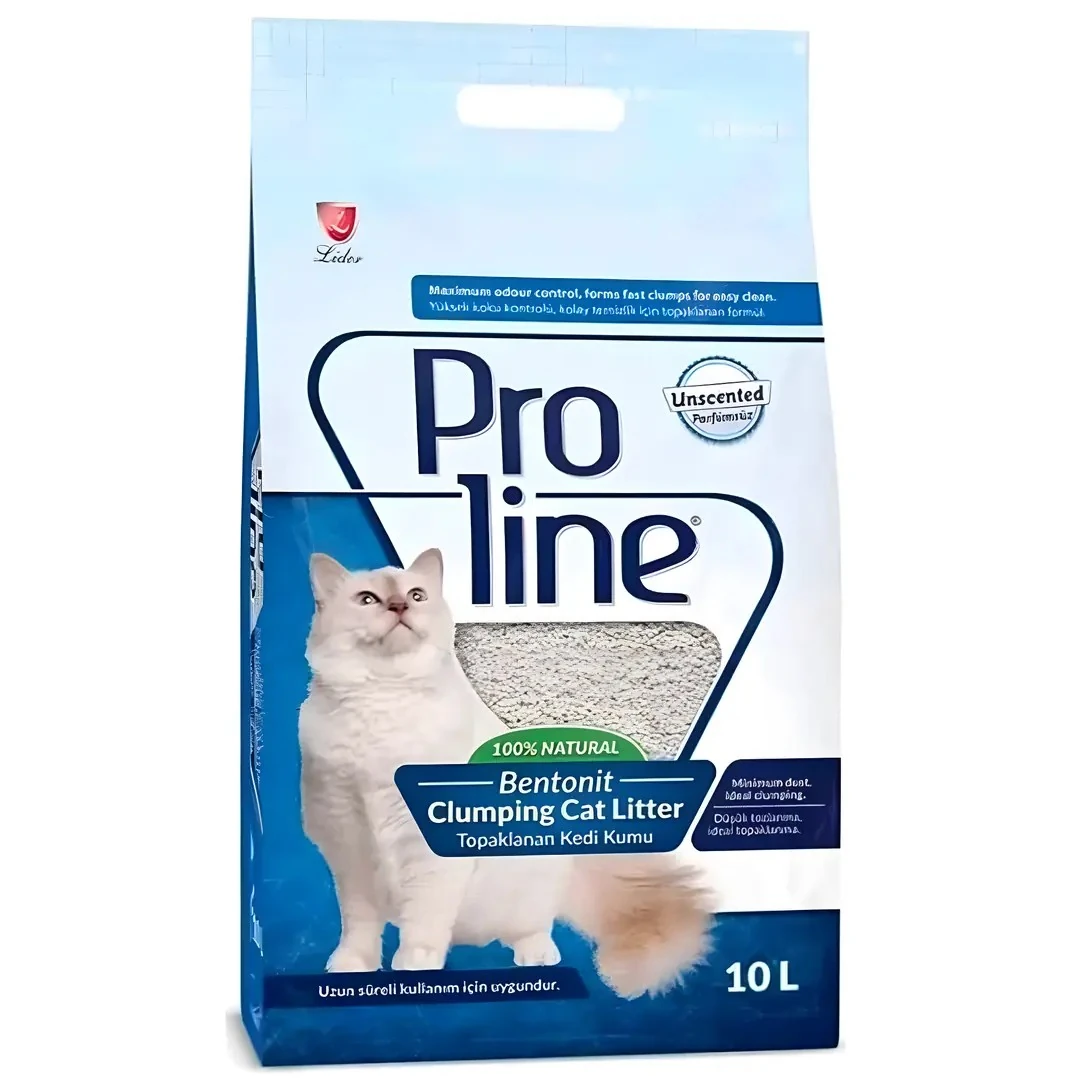 Pro Line Parfümsüz Kedi Kumu 10 LT