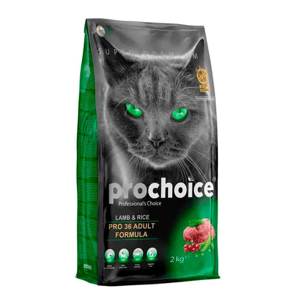 Prochoice Pro 36 Kuzulu ve Prinçli Kedi Maması 2 Kg