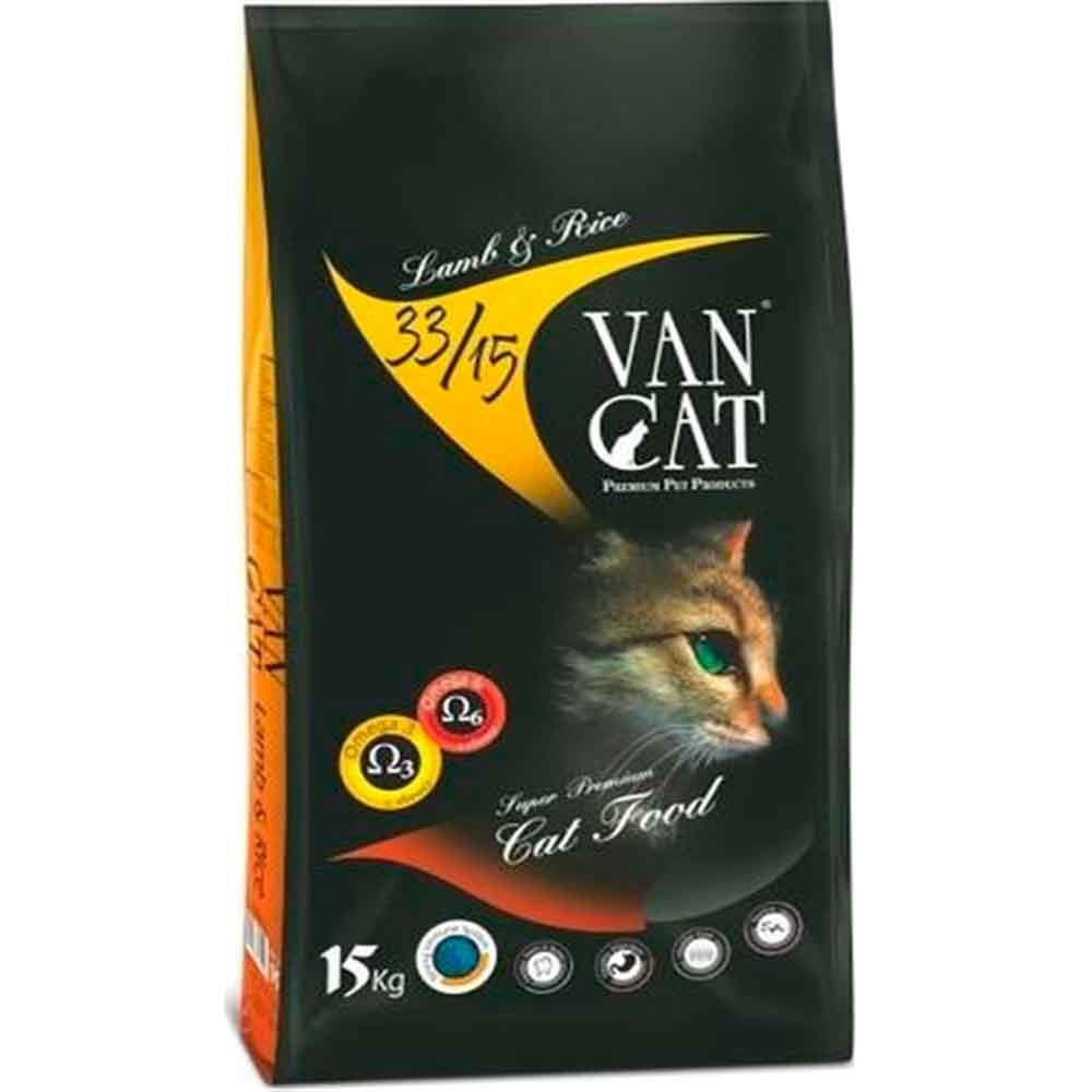 Vancat Kuzu Etli Yetişkin Kedi Maması 15 Kg