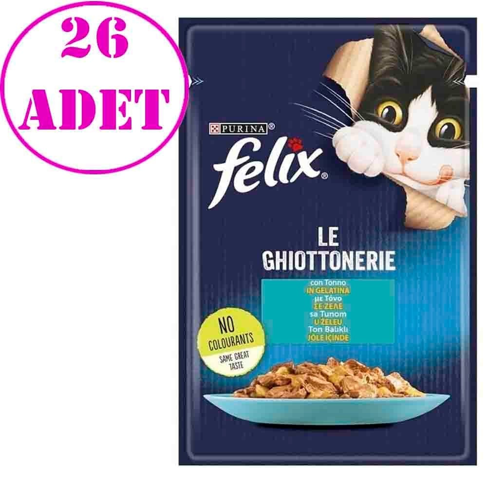 Felix Ton Balıklı Yaş Kedi Maması 85 Gr 26 AD