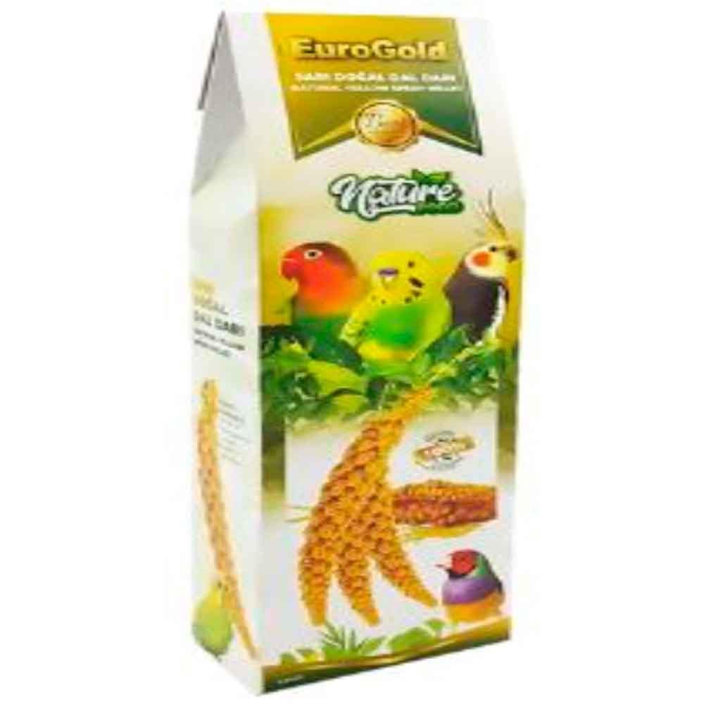 Eurogold Sarı Doğal Dal Darı Kuş Yemi 5'li Paket