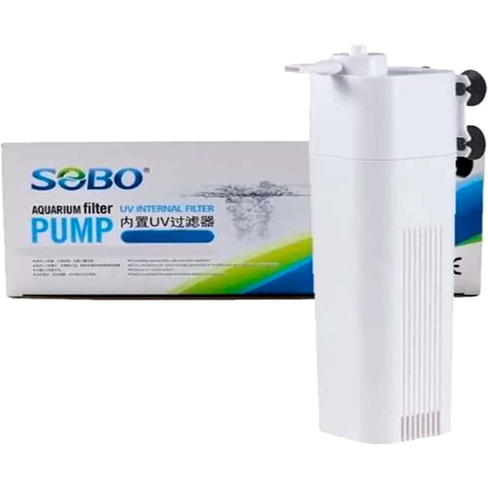 Sobo Akvaryum İç Filtre Yeni Nesil Beyaz 12 W 500 Lt/h