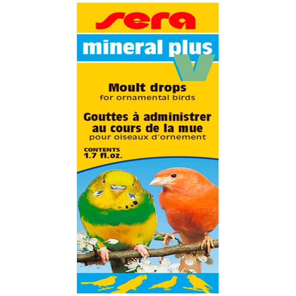 Sera Mineral Plus V Kuş Vitamini 50 Ml