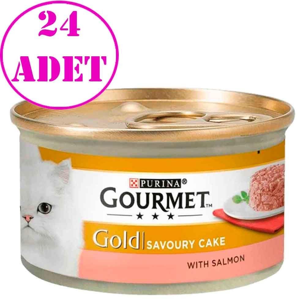 ProPlan Gourmet Parça Somonlu Kedi Konservesi 85 Gr 24 AD