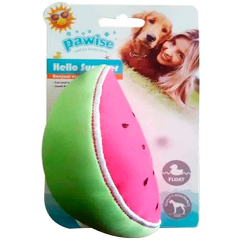 Pawise Köpek Oyuncağı Suda Batmayan Karpuz 13x7x6 cm