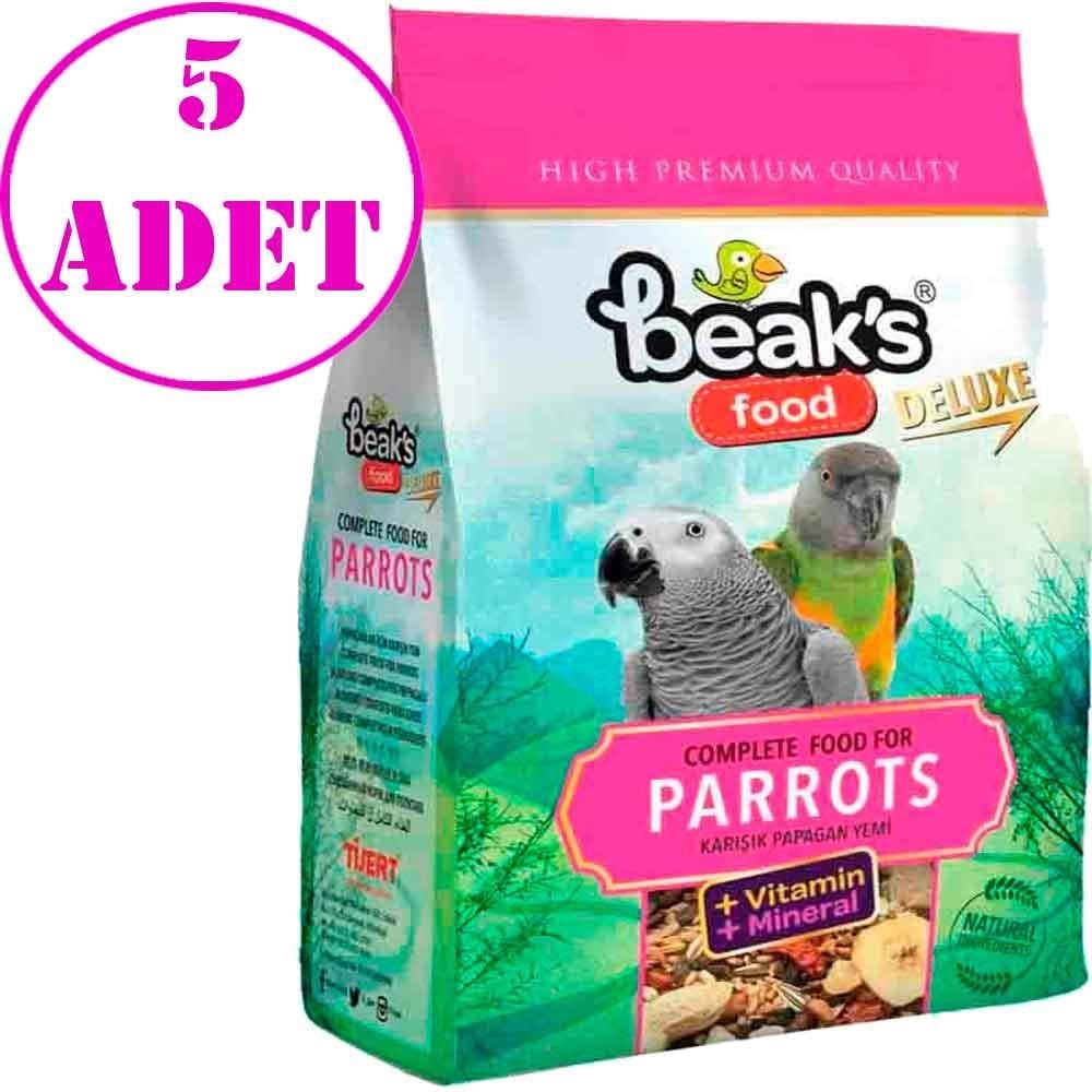 Beaks Karışık Papağan Yemi 500 Gr 5 AD