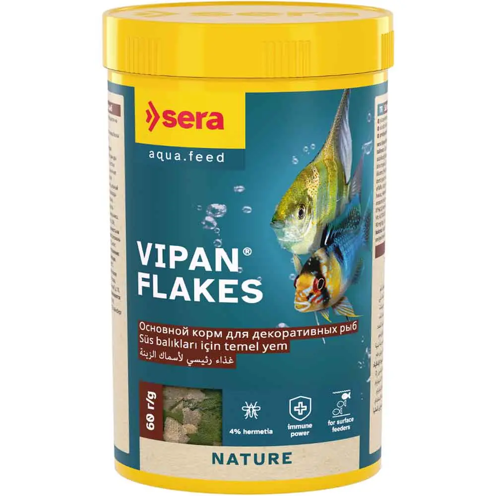 Sera Vipan Nature Balık Yemi 250 ml