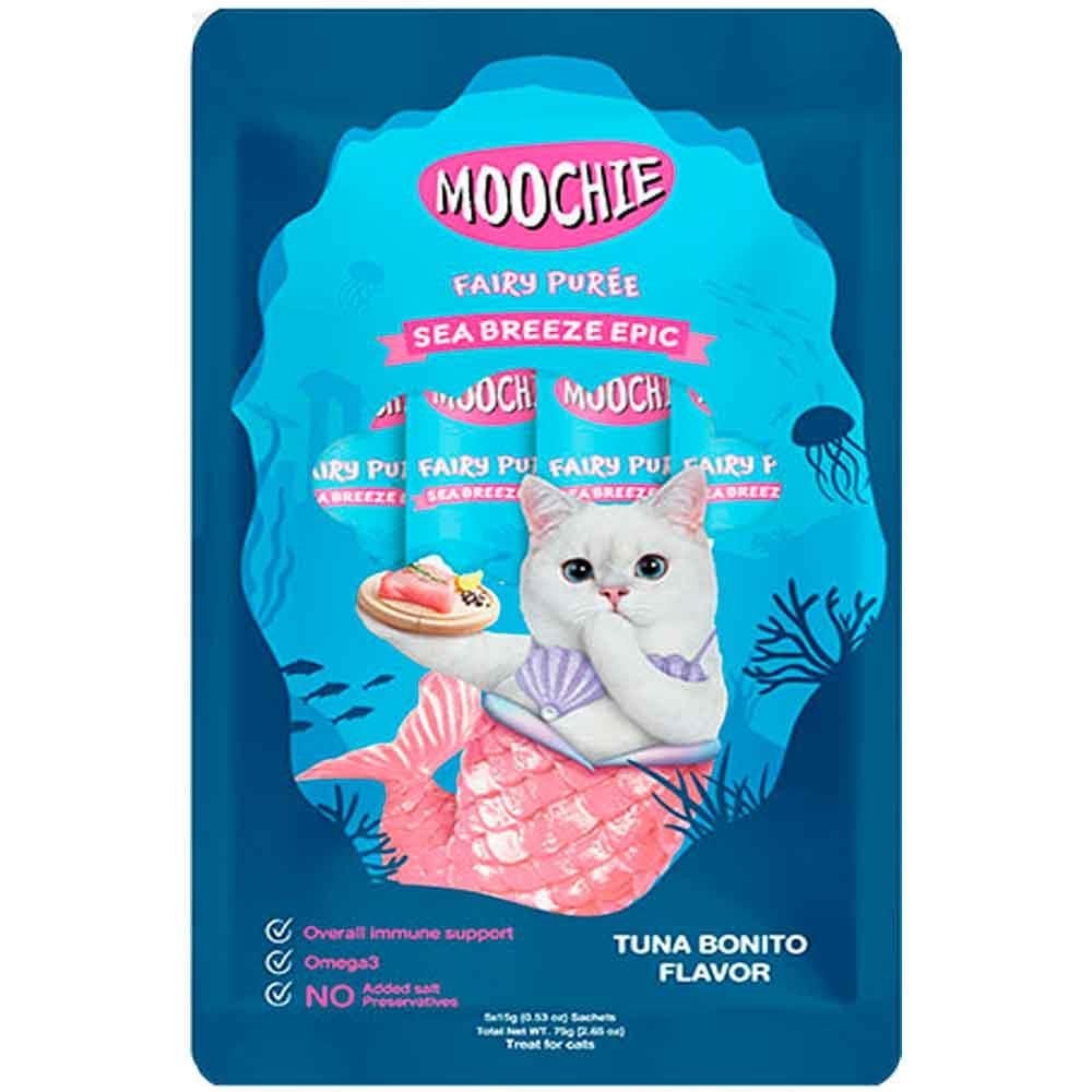Moochie Sıvı Kedi Ödülü Ton Palamut 5x15 Gr
