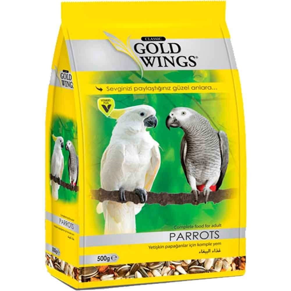 Gold Wings Classic Papağan Yemi 500 Gr