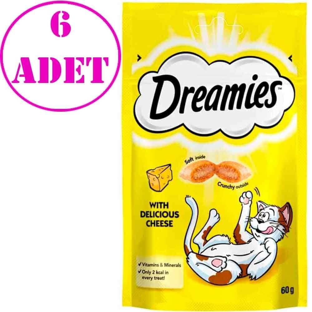 Dreamies Peynirli Kedi Ödülü 60 gr 6 AD