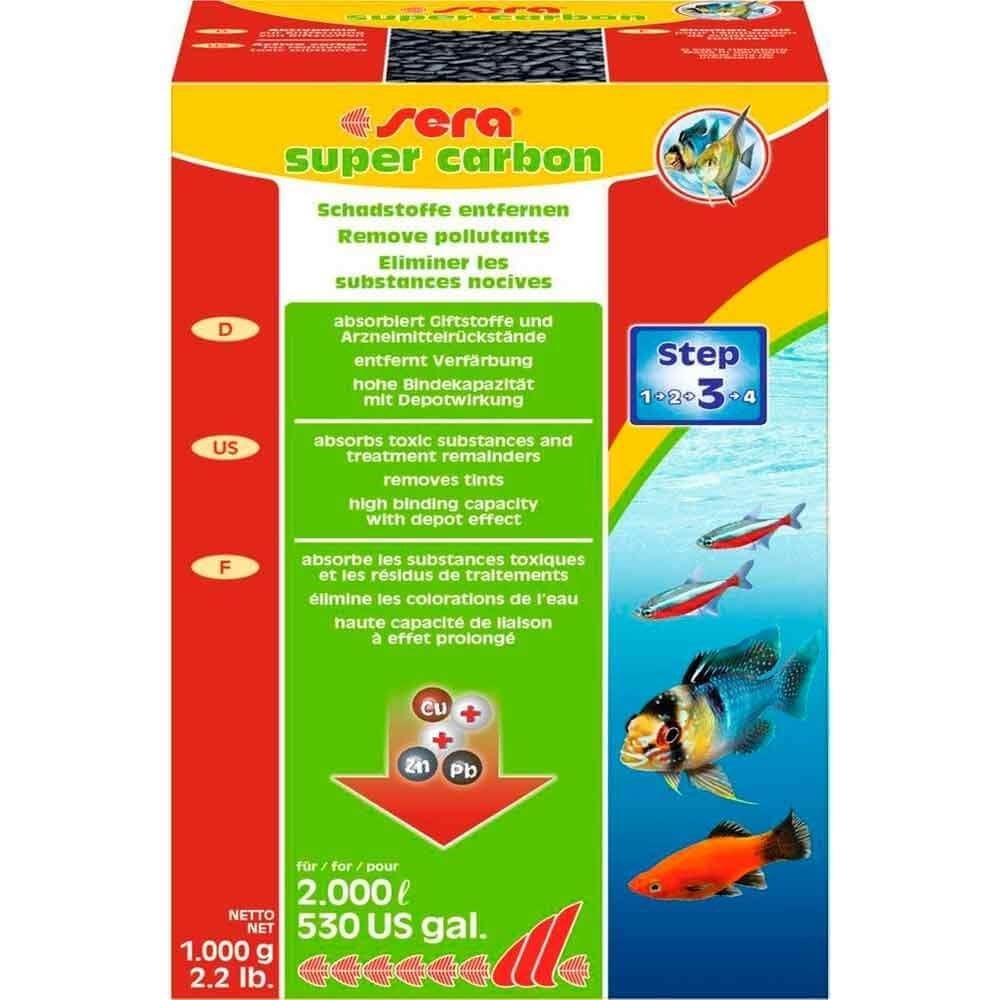 Sera Süper Carbon Aktif Karbon 1000 Gr