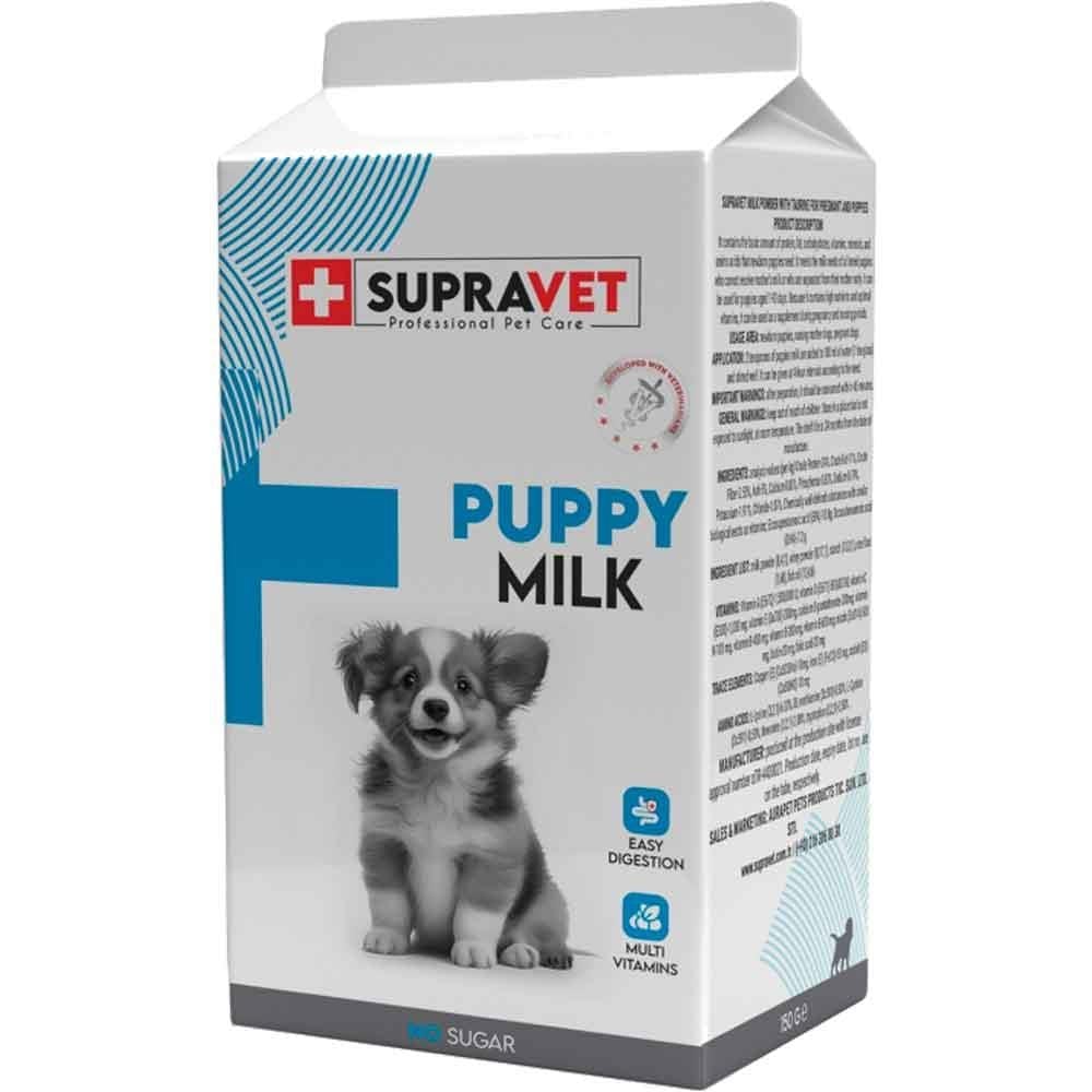 Supravet Yavru Köpekler İçin Taurinli Köpek Süt Tozu 150 Gr