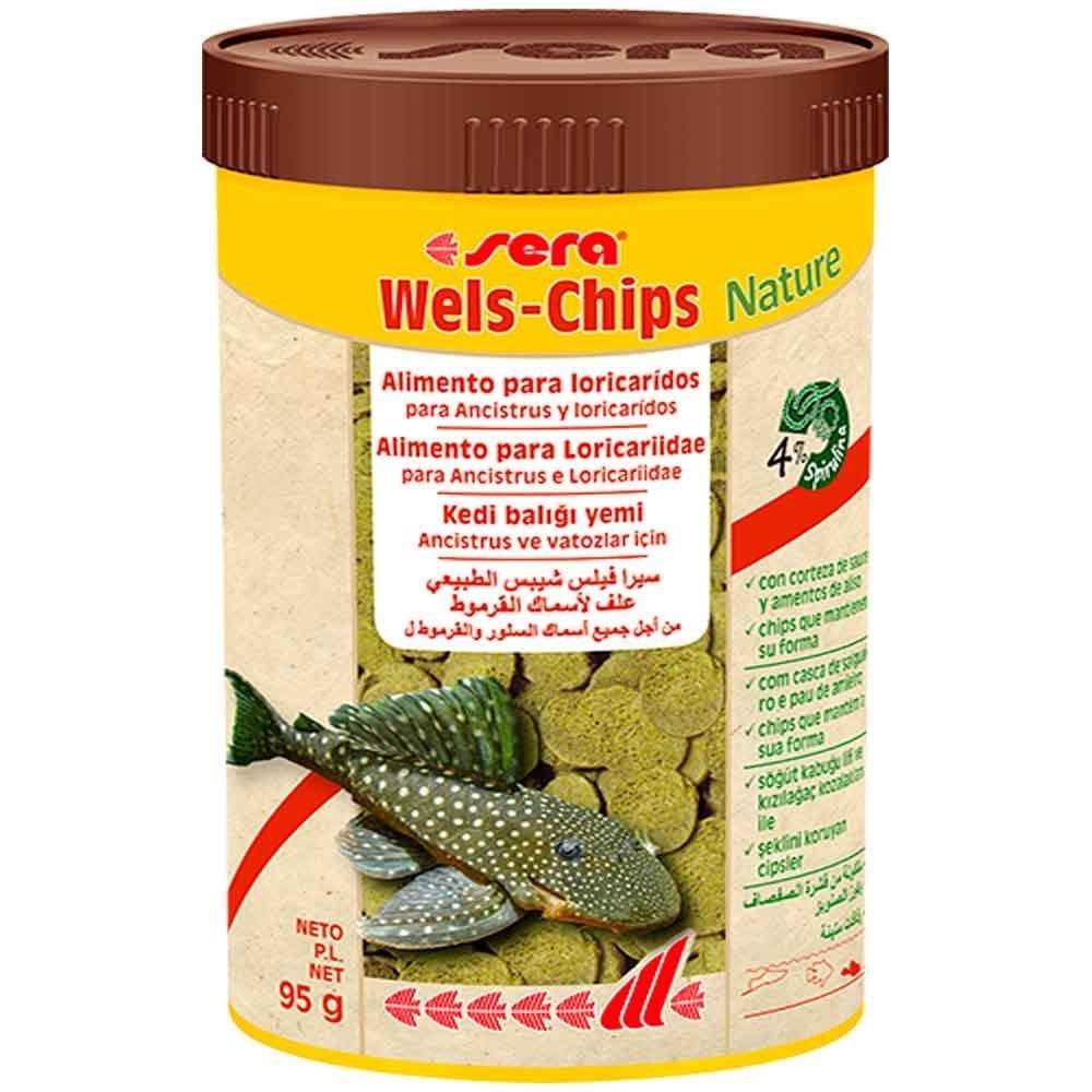 Sera Wels Chips Nature 250 ML
