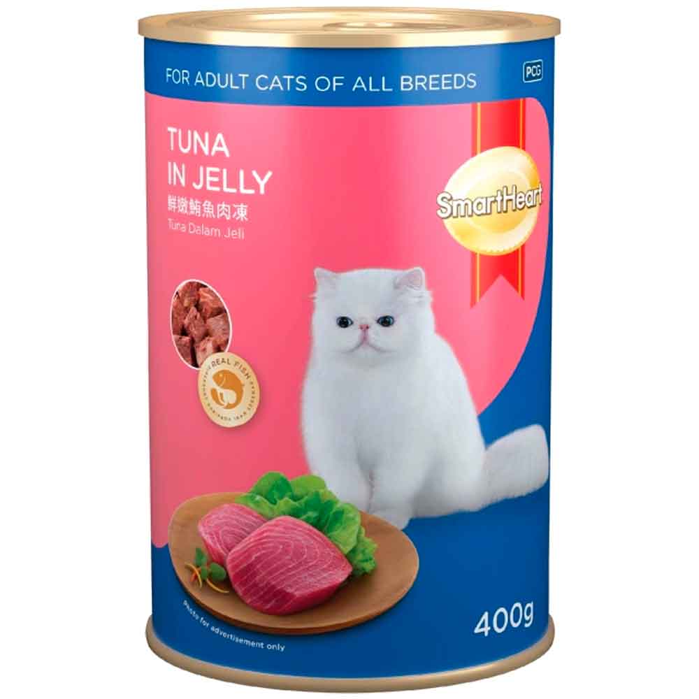 Smart Heart Kedi Maması Jöle İçinde Ton Balıklı 400 Gr