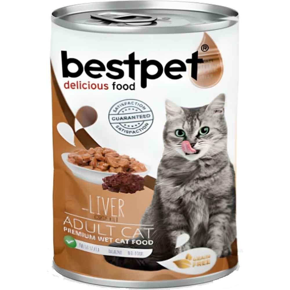 BestPet Ciğerli Tavuklu Kedi Konservesi 400gr