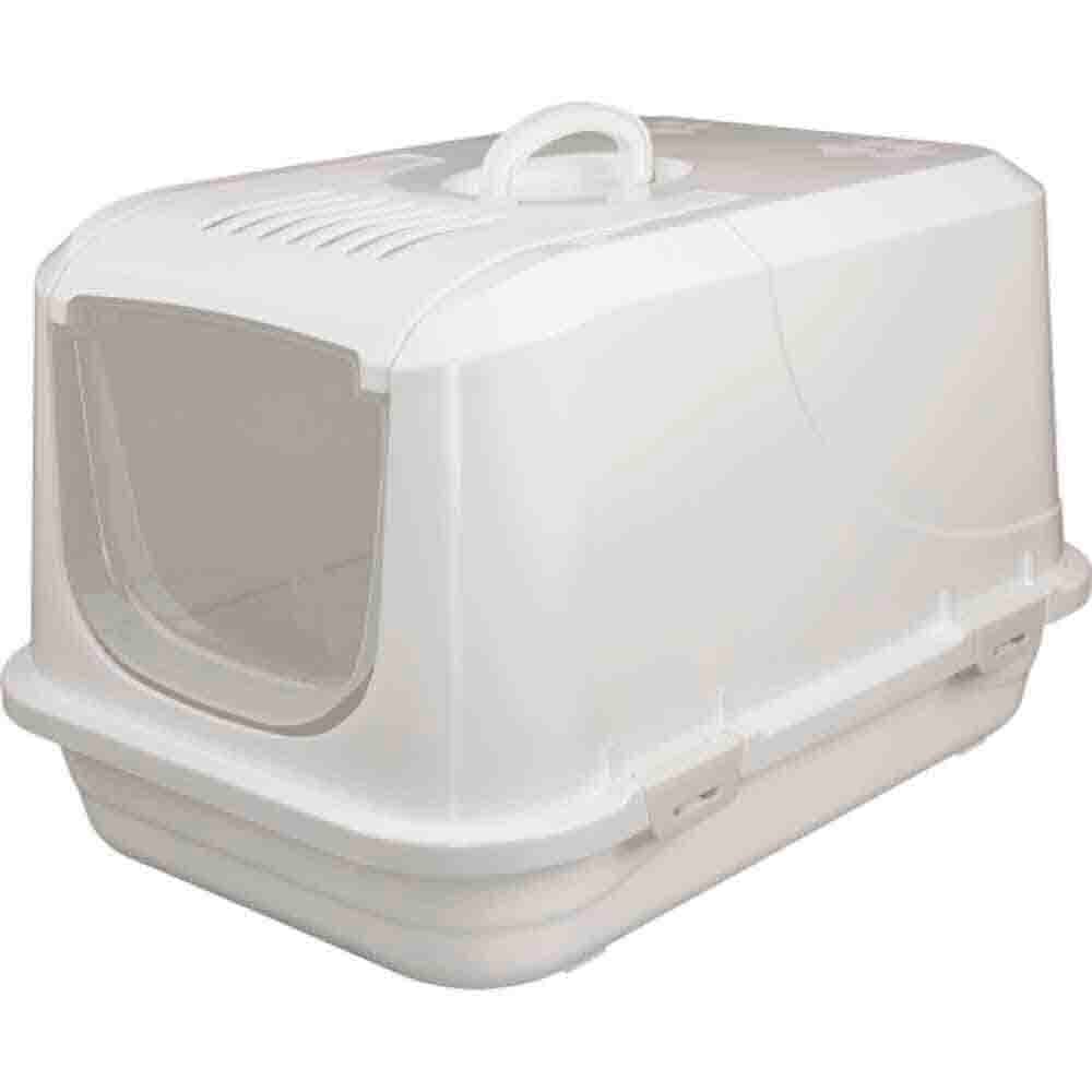Amazon Kapalı Kedi Tuvaleti Beyaz S