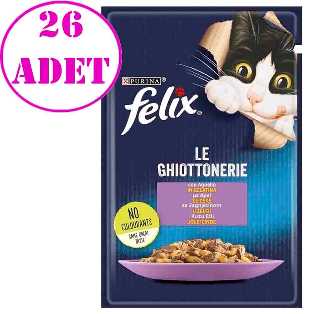 Purina Felix Kuzu Etli Yaş Kedi Maması 85 Gr 26 AD