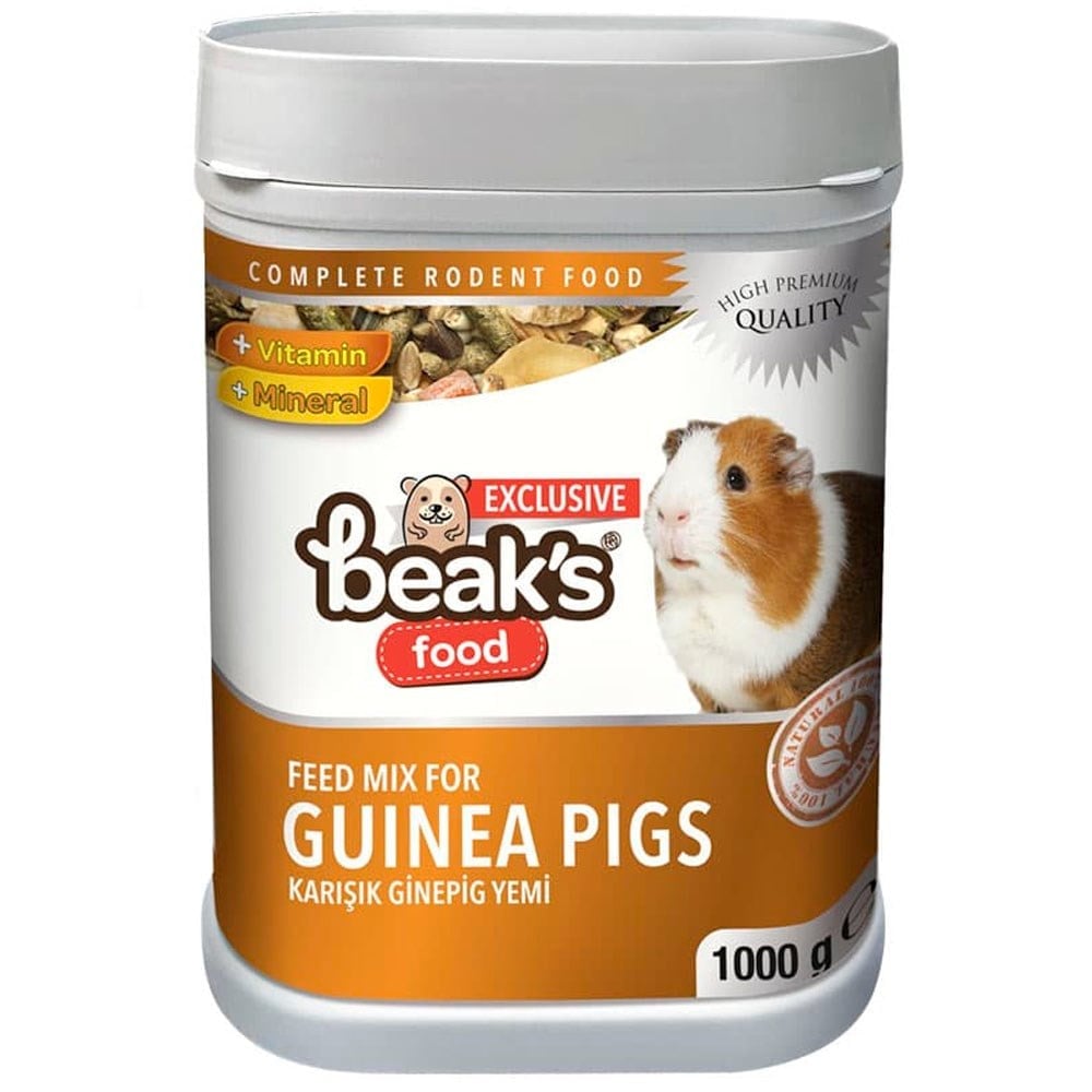 Beaks Karışık Guinea Pig Yemi 1000 gr
