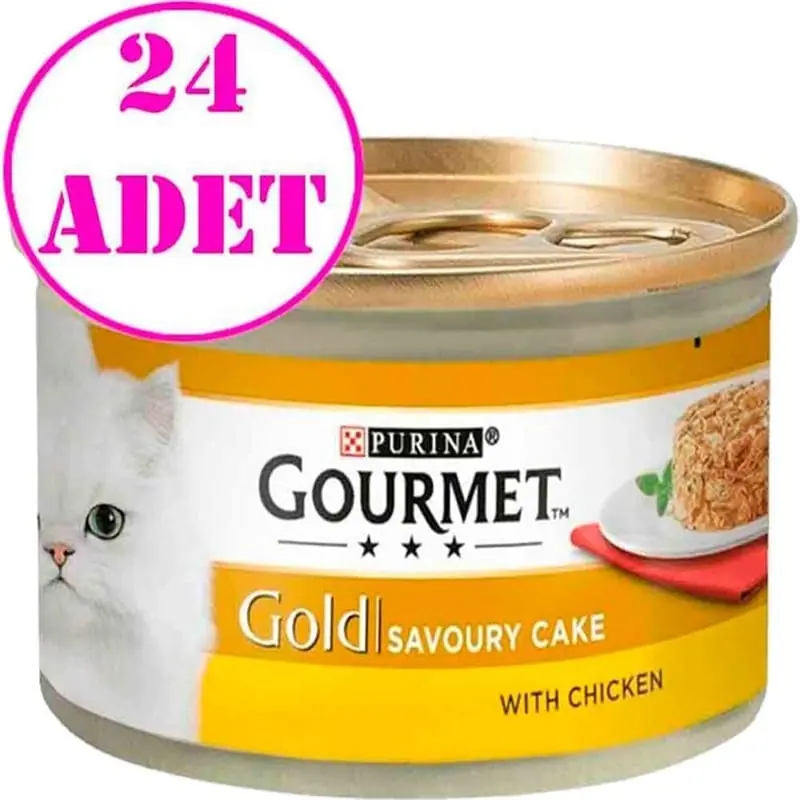 ProPlan Gourmet Tavuklu Havuçlu Kedi Konservesi 85 Gr 24 Ad