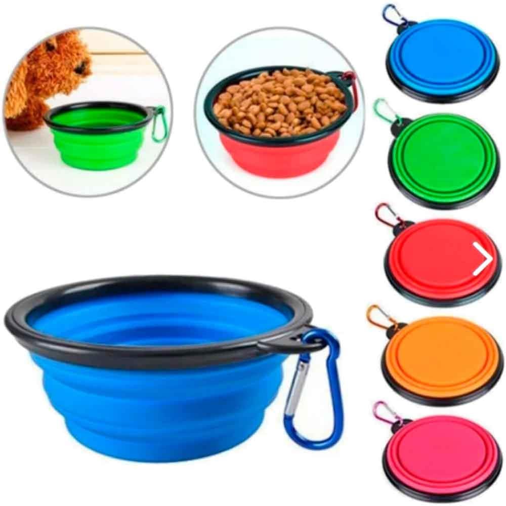 Oripet Katlanabilir Seyehat Silikon Köpek Mama Kabı 31oz 900ml