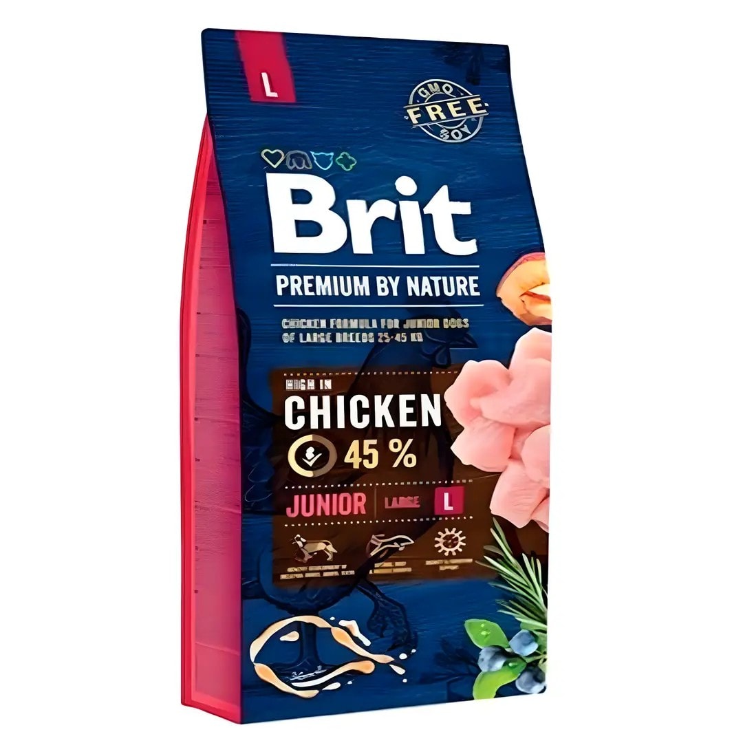 Brit Premium Tavuklu Yavru Büyük Irk Köpek Maması 15 kg