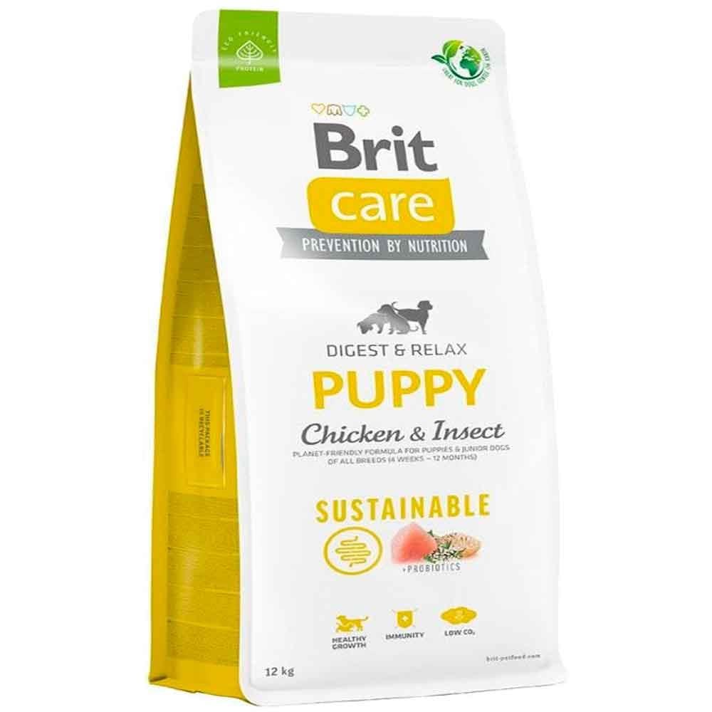 Brit Care Puppy Digest Relax Tavuklu Böcek Proteinli Yavru Köpek Maması 12 Kg