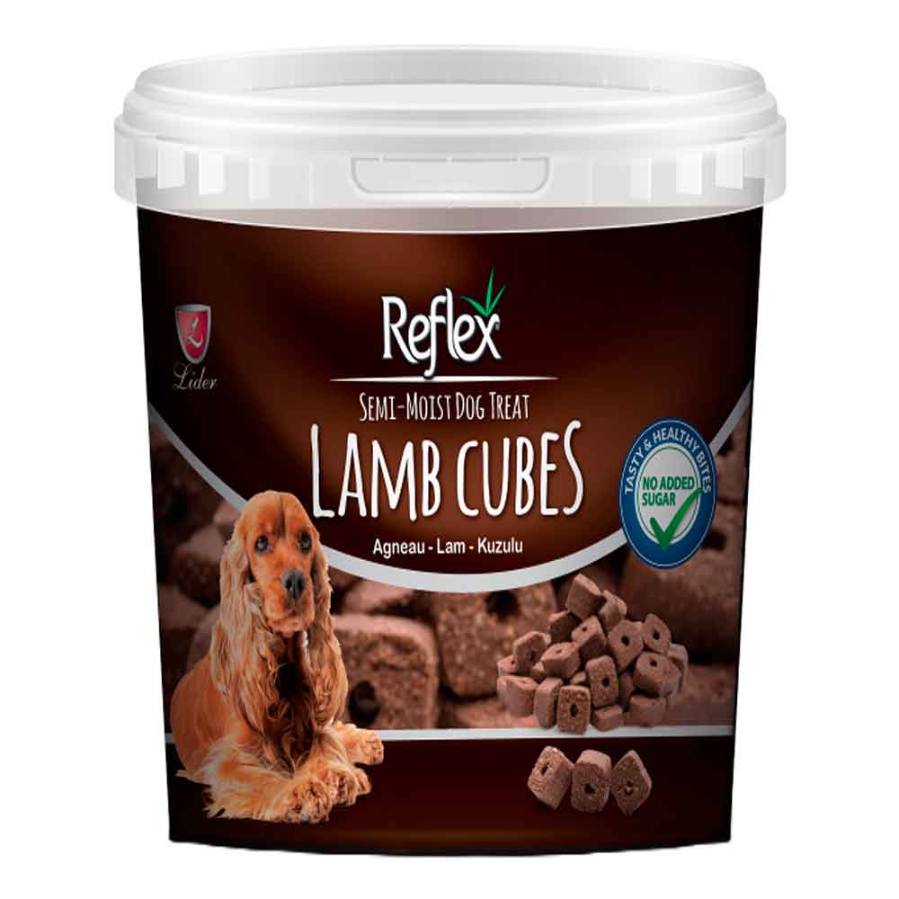 Reflex Kuzulu Yarı Yumuşak Küp Köpek Ödül Maması 500 Gr
