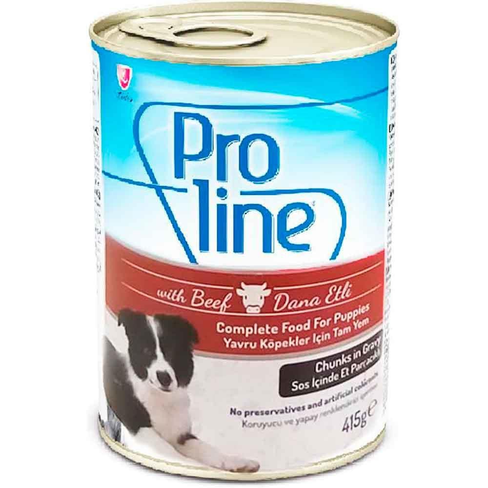 Pro Line Dana Etli Yavru Köpek Konservesi 415 Gr