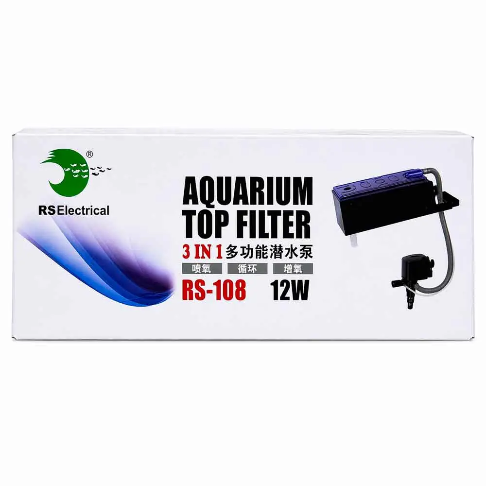 RS 188 Akvaryum Tepe Filtre 800 L/H 12 W