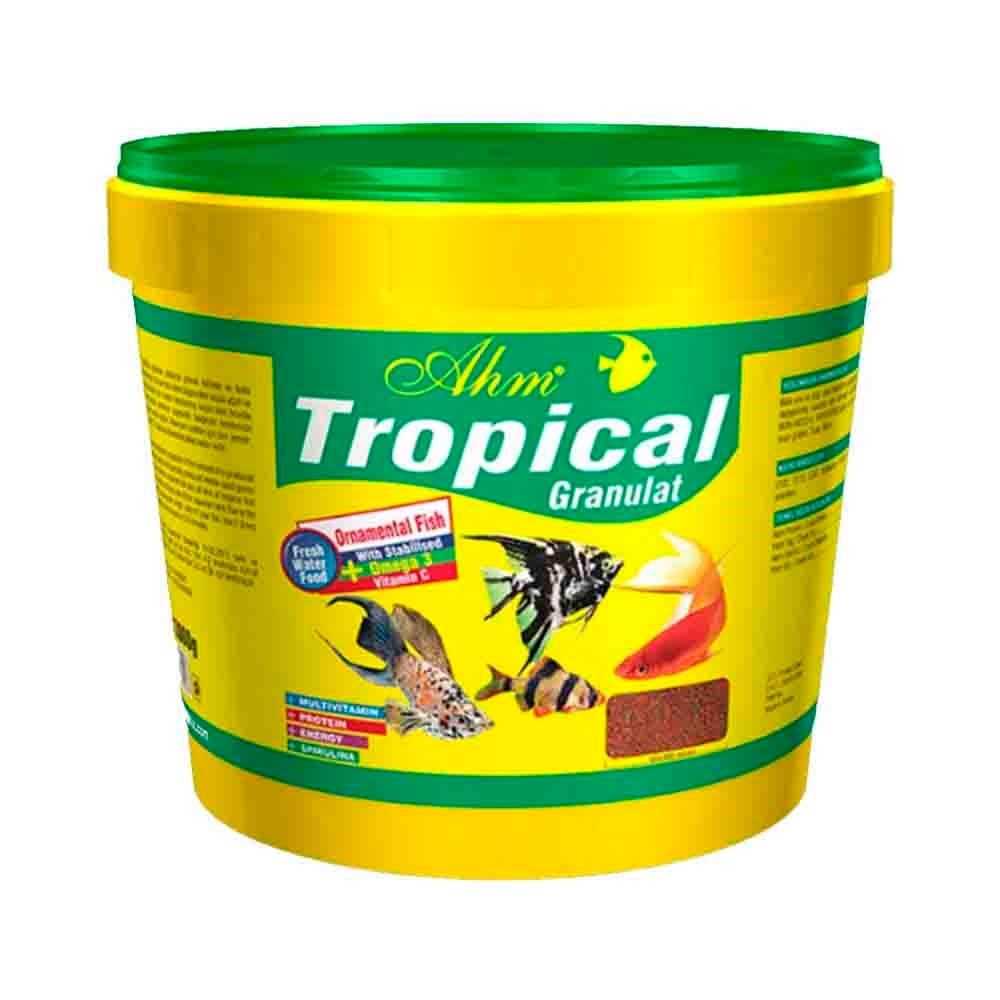 Ahm Tropical Granulat Balık Yemi Kova 3 Kg