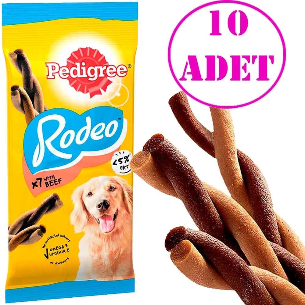 Pedigree Rodeo Sığır Etli Köpek Ödülü 123 gr 10 AD