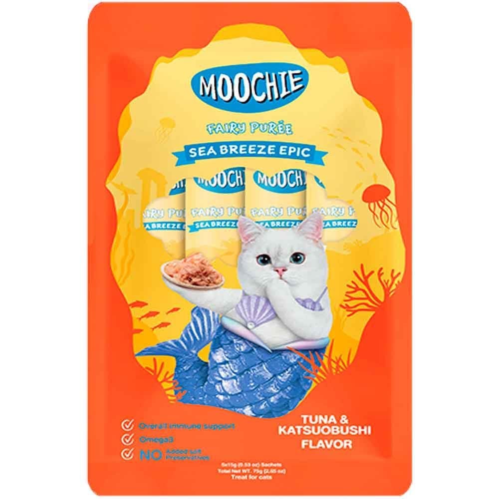 Moochie Sıvı Kedi Ödülü Ton Katsuobushi 5x15 Gr