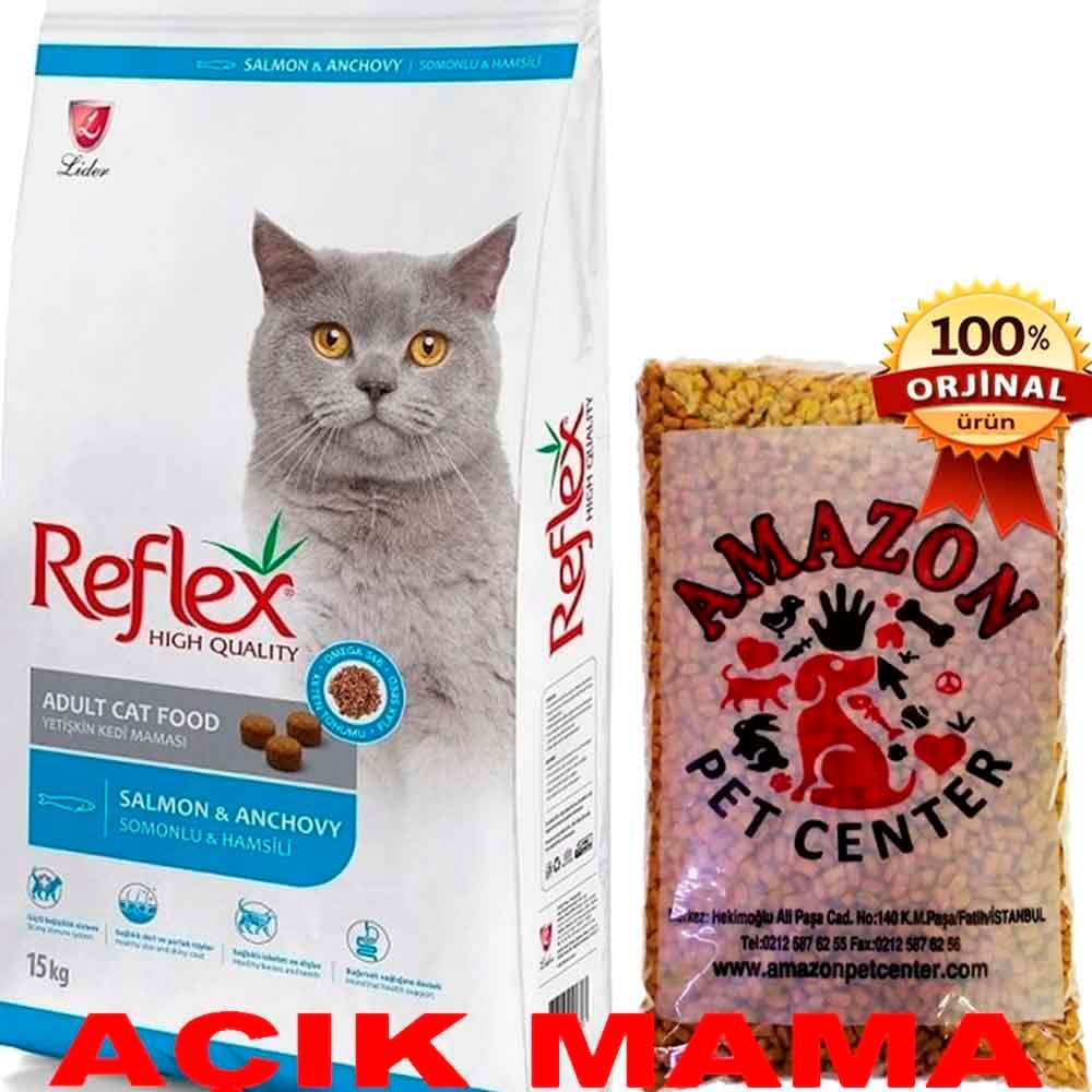 Reflex Hamsili Kedi Maması Açık 1 Kg
