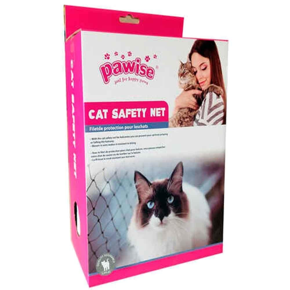 Pawise Balkon Ve Pencere Kedi Koruma Ağı TUV Onaylı 3X2 Mt