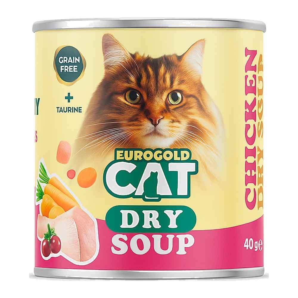EuroGold Cat Kuru Çorba Tavuklu 40 Gr