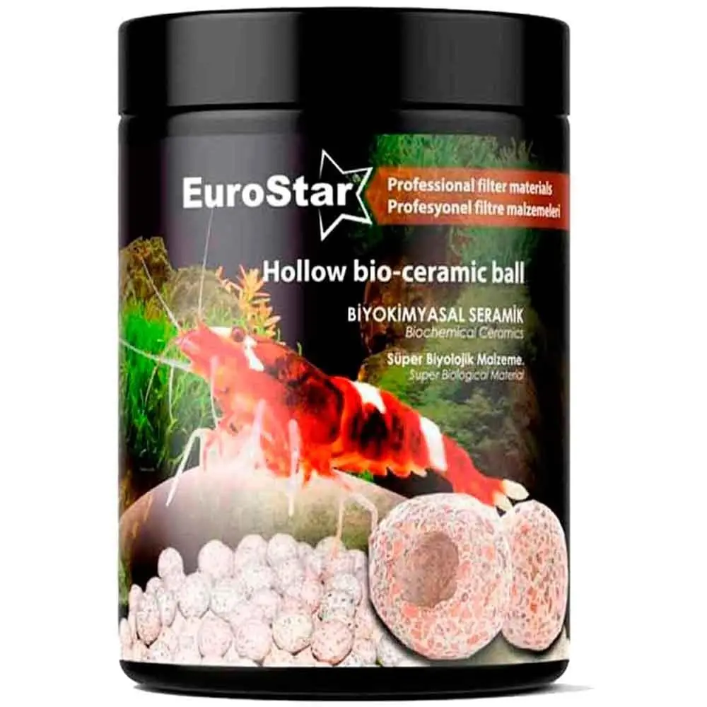 Eurostar Hollow Bio Balls Biyolojik Dış Filtre Malzemesi 400 Gr