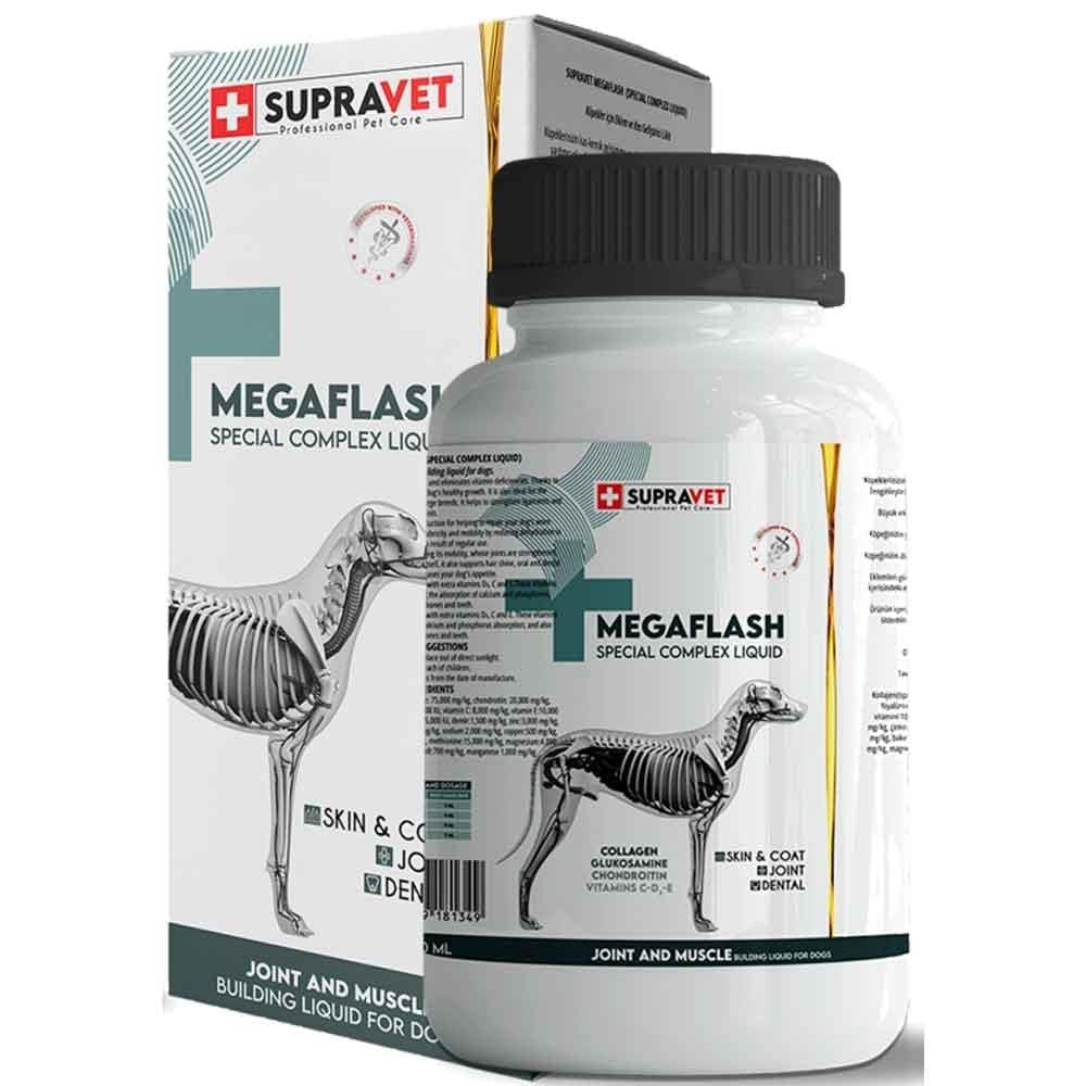 Supravet Köpekler İçin Eklem ve Kas Geliştirici Likit 500 Ml