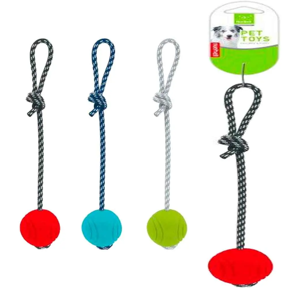 Nunbel Köpek Oyuncağı İpli Top 6 Cm