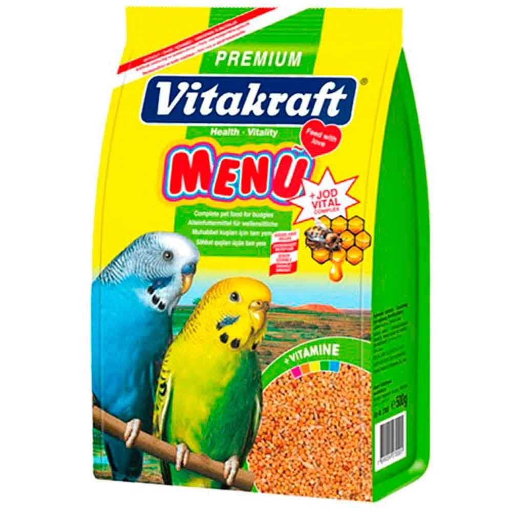 Vitakraft Menü Premium Muhabbet Kuşu Yemi 500 Gr
