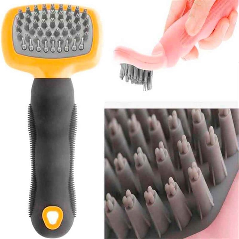 Cat Idea Banyo Fırçası Sarı