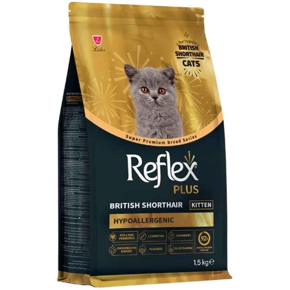 Reflex Plus British Shorthair Tavuklu Yavru Kedi Maması 1,5 Kg