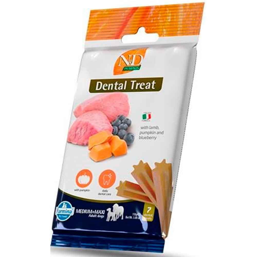 ND Dental Treat Kuzulu Yaban Mersinli Medium/Maxi Köpek Ödülü 7 li PK