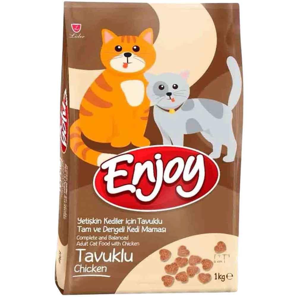 Enjoy Tavuklu Kedi Maması 1 Kg