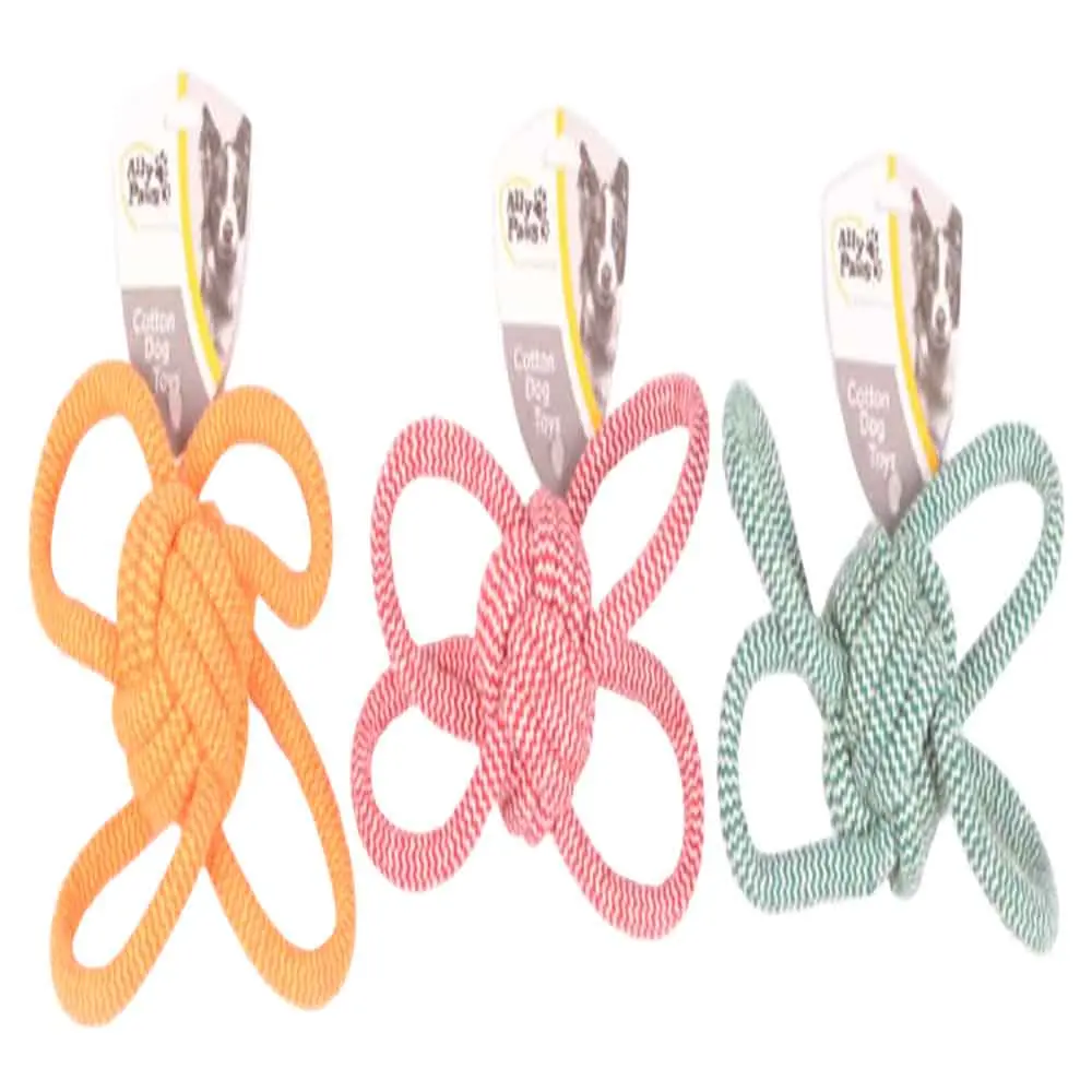 Ally Paws Köpek Oyuncağı Örme Top Diş İpi 24 Cm 10644