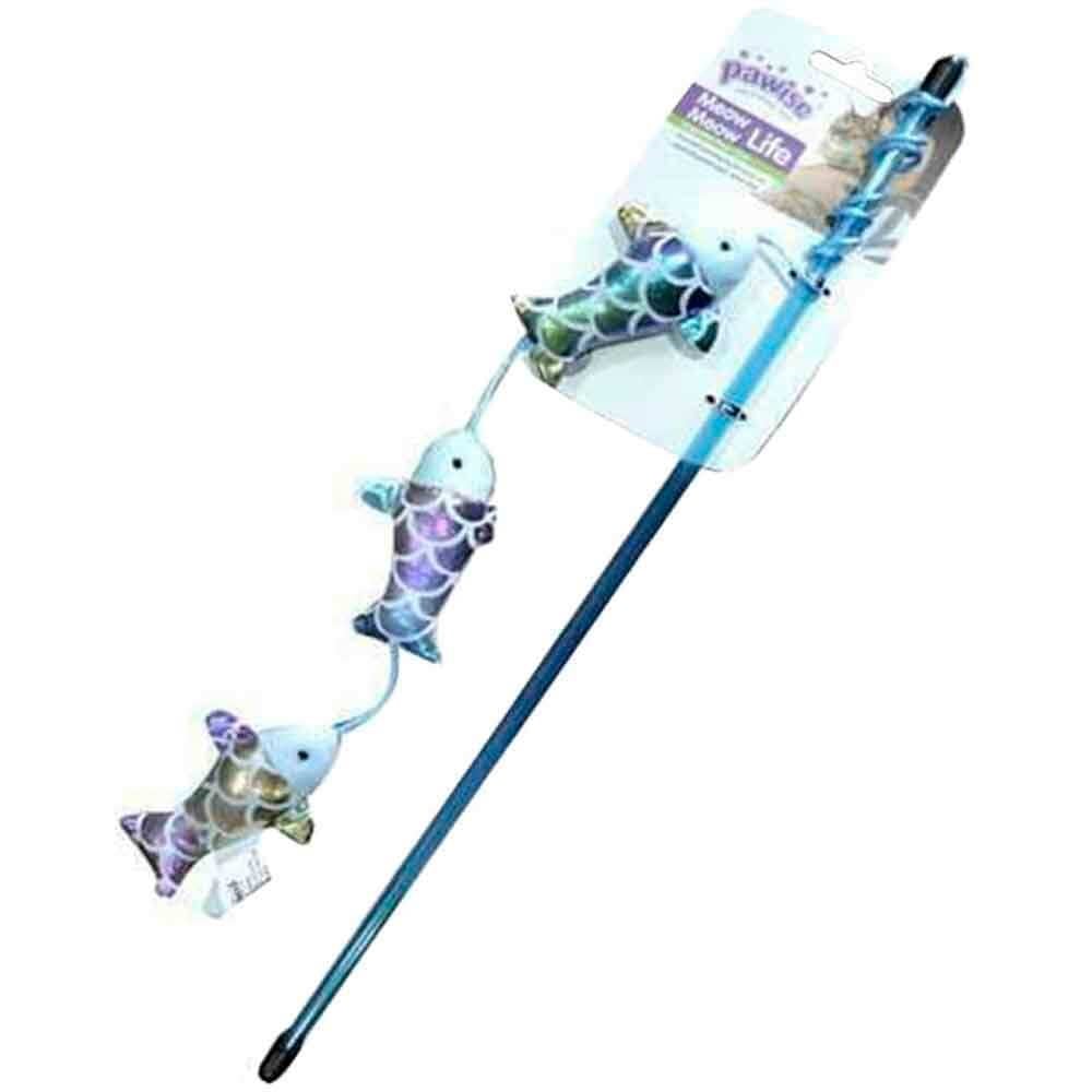 Pawise Kedi Oltası Üçlü Balık 46 cm