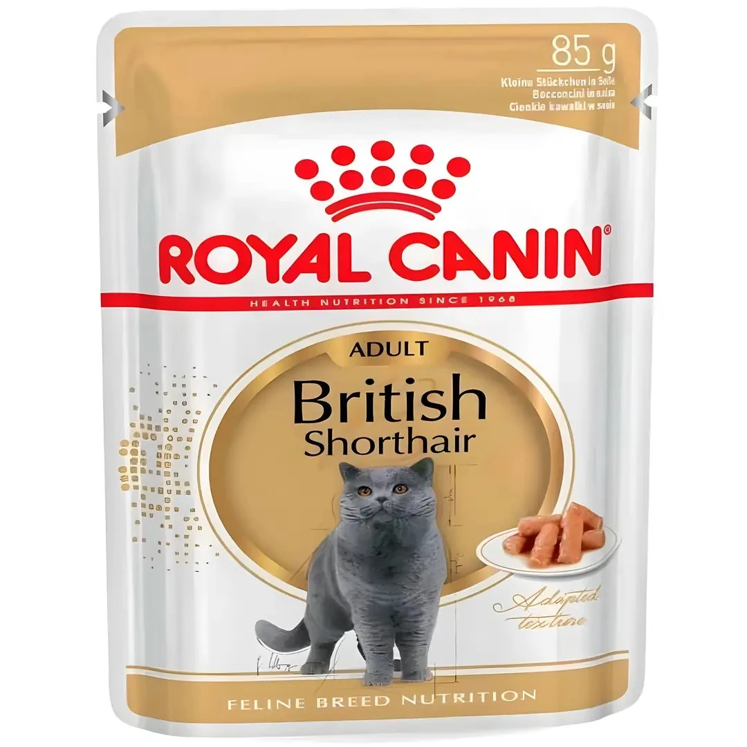Royal Canin British Shorthair Yetişkin Kedi Konservesi 85 Gr